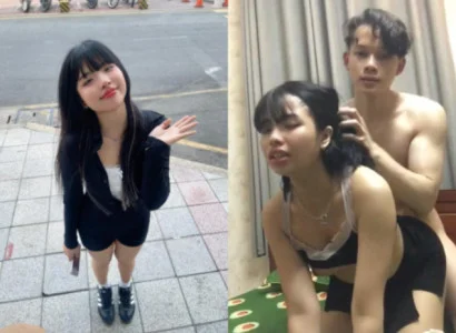cô gái trẻ trung phang dập dồn không ngừng